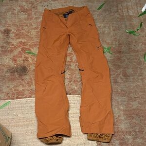 Burton Men's Orange Cargo Pants